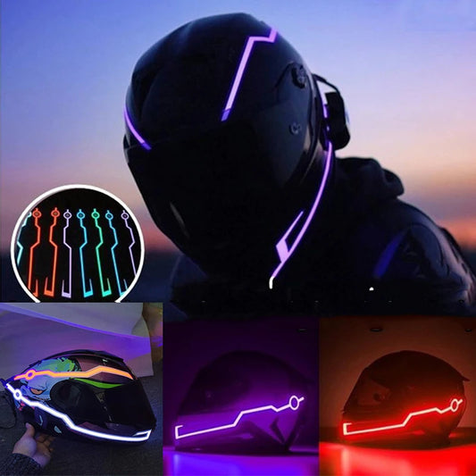 NeoGlow Rider Helmet Strip Light