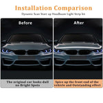 Automotive Hood Gap LED Strip