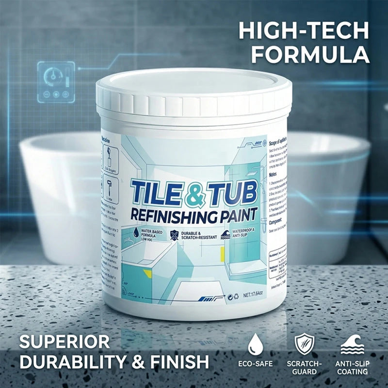 Waterproof Tile and Tub Refinishing Paint Kit