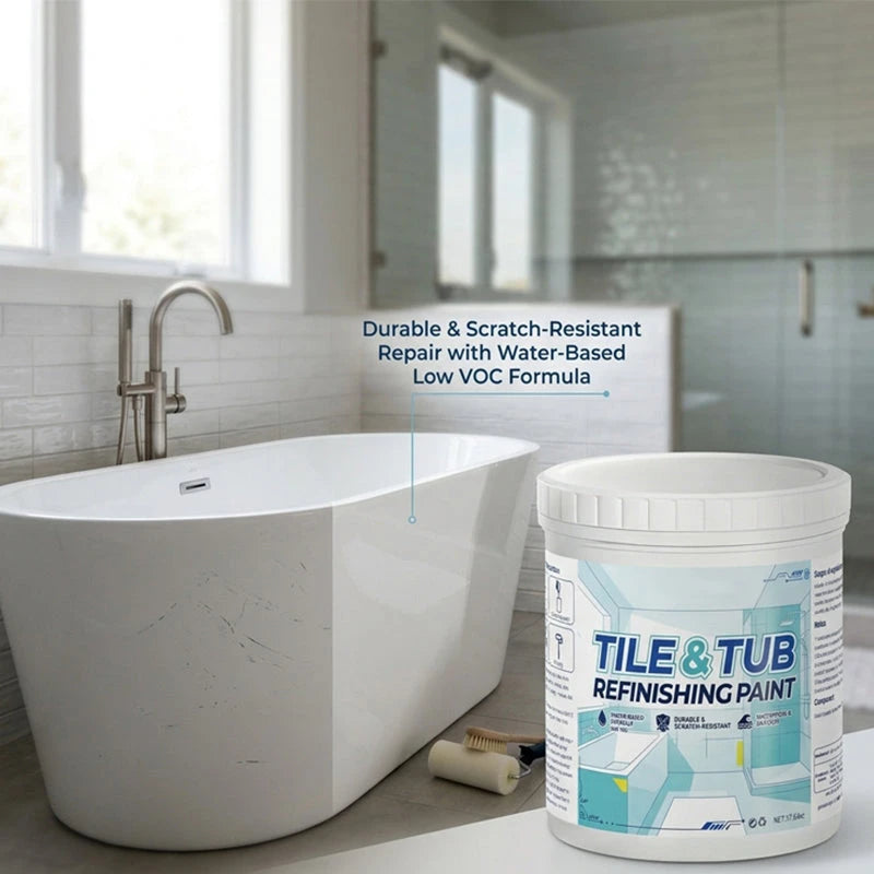 Waterproof Tile and Tub Refinishing Paint Kit
