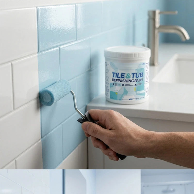 Waterproof Tile and Tub Refinishing Paint Kit