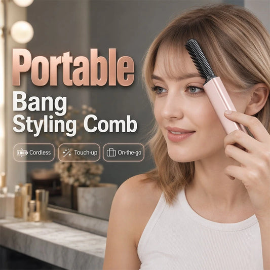 Portable Wireless Mini Bang Styling Comb