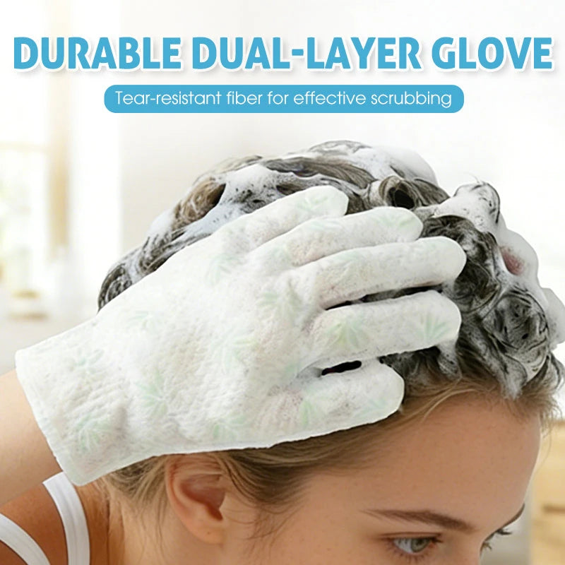 Rinse-Free Hair Cleansing Gloves