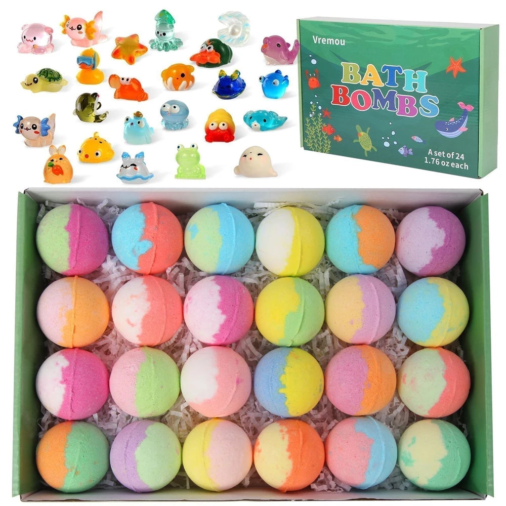 Rainbow Splash Bath Bomb Set