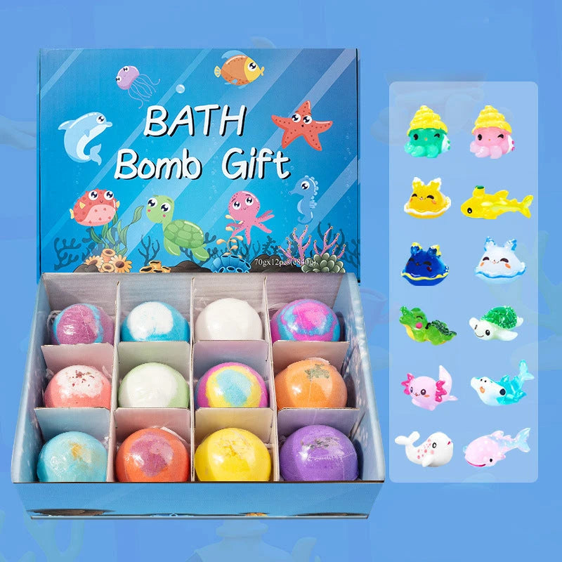 Rainbow Splash Bath Bomb Set