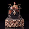Metallic Skeleton Drummer Alarm Clock