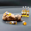 Cute Drunken Animal Resin Statue