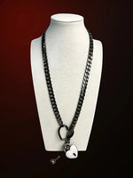 Lock Slip Chain Necklace