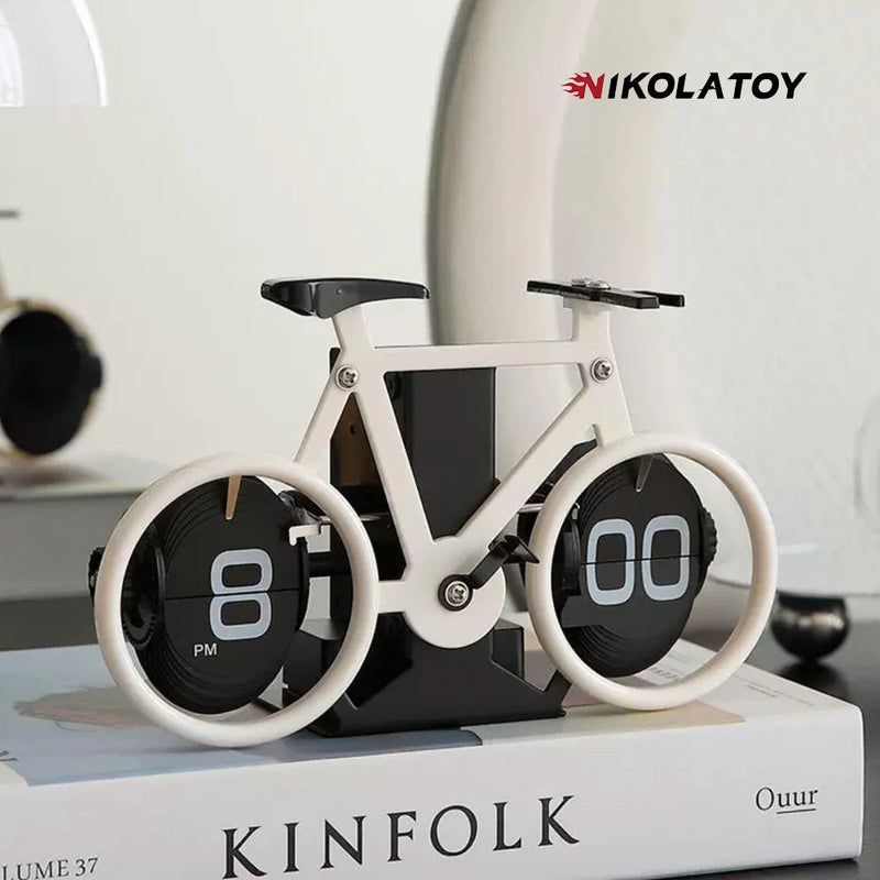 Bicycle Automatic Page Turning Clock