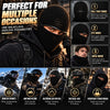 Zippered Knit Balaclava