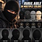 Zippered Knit Balaclava
