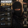 Zippered Knit Balaclava