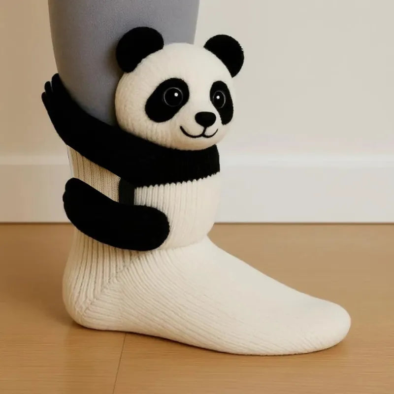 Cute 3D Animal Cozy Socks