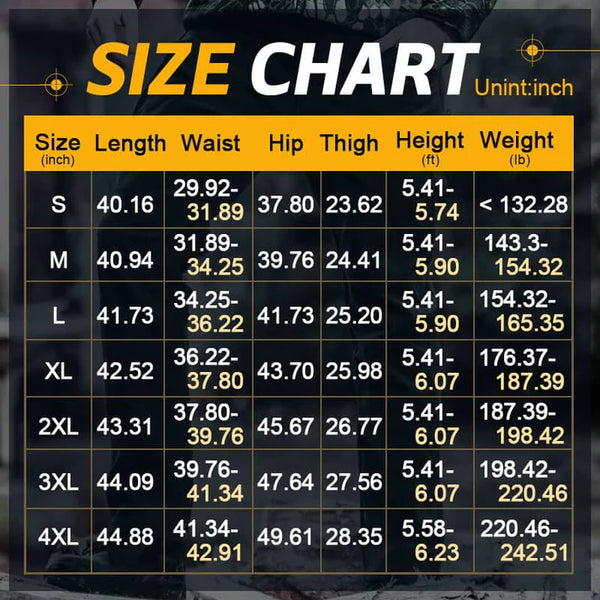 Men'S Tactical Cargo Pants for Hiking