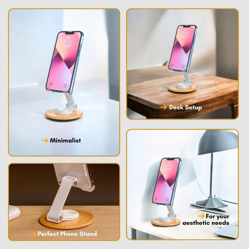 The Beechwood Phone Stand