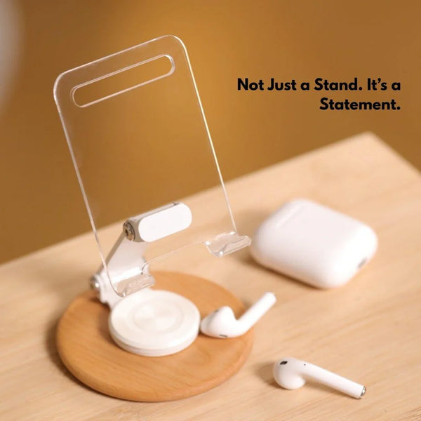 The Beechwood Phone Stand