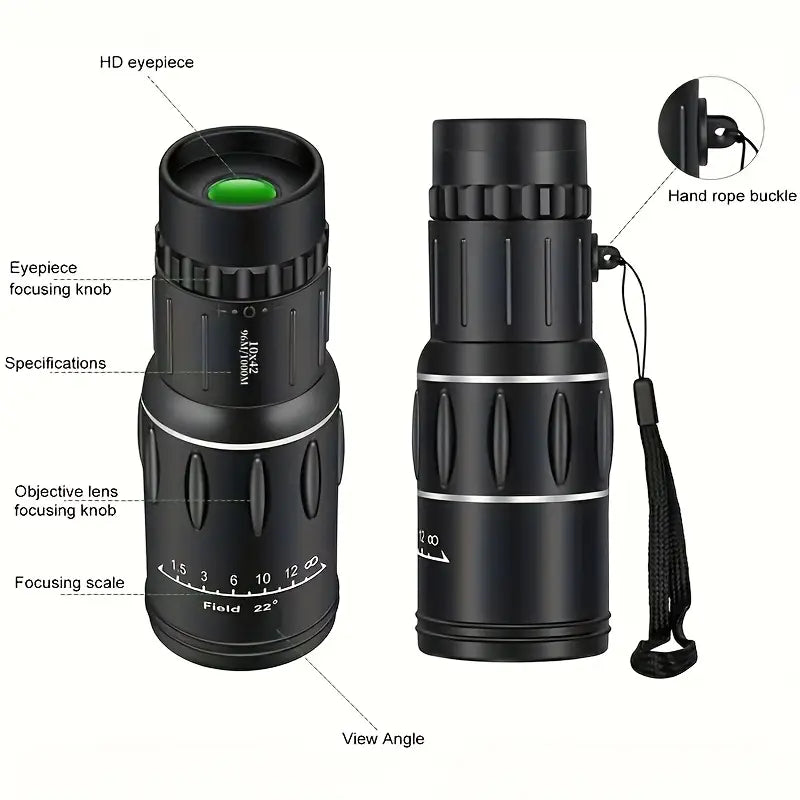 1pc High-Definition 10x42 Monocular Telescope