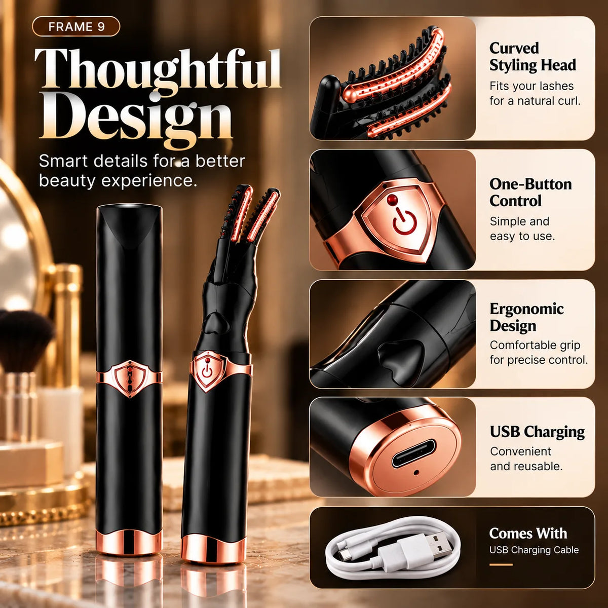 Electric Eyelash Curler