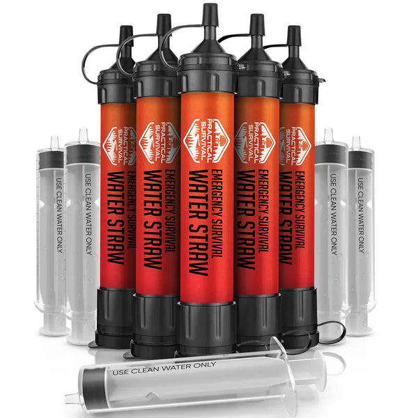 Personal Straw Water Filter |Perfect for outdoor survival