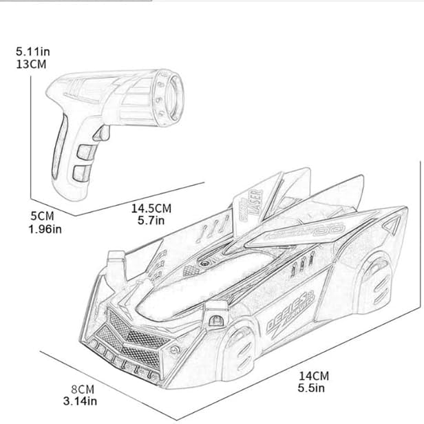 Anti Gravity Car Toys
