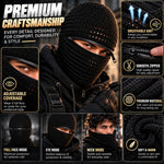 Zippered Knit Balaclava