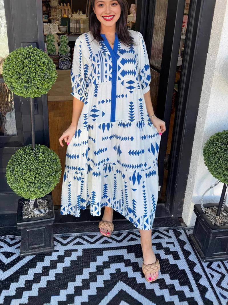Bohemian Floral Dress