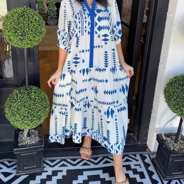 Bohemian Floral Dress
