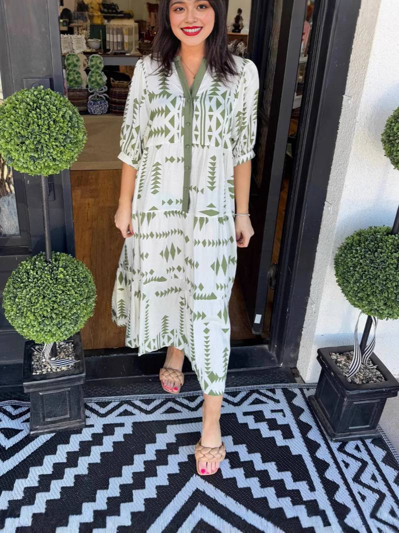 Bohemian Floral Dress