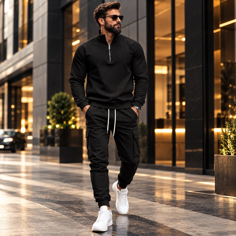 Men’s Luxe Fleece Tracksuit Set
