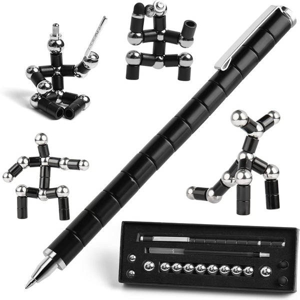 Magnetic Fidget Pen: Transform Into Various Shapes