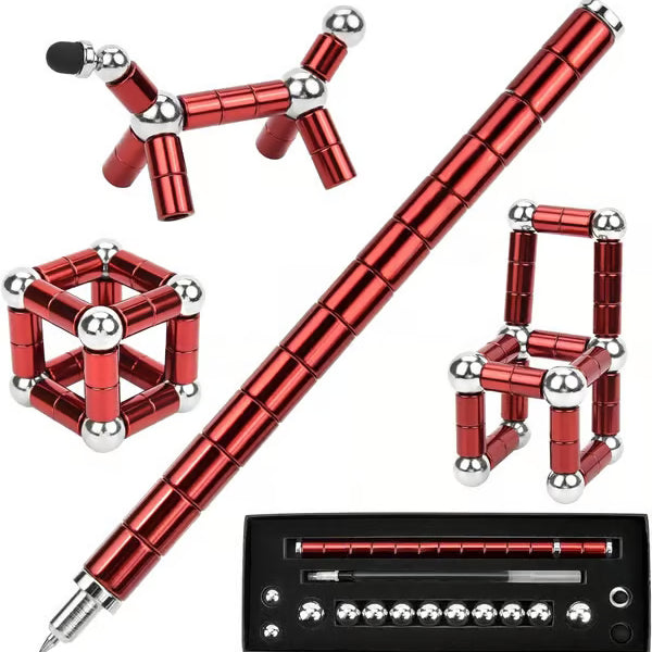 Magnetic Fidget Pen: Transform Into Various Shapes