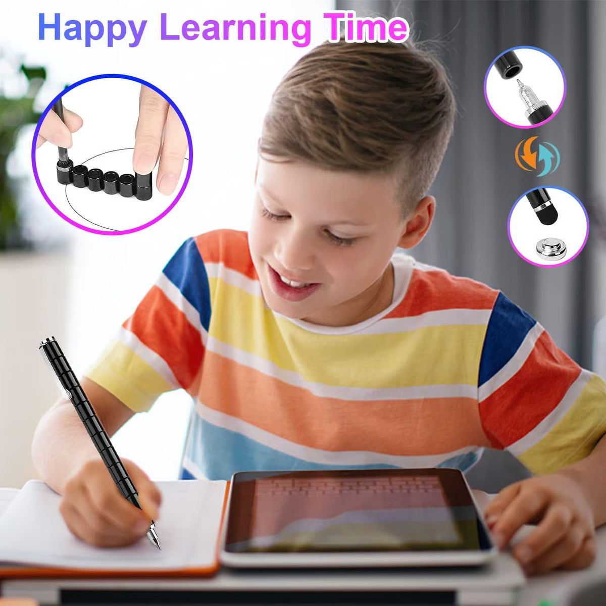 Magnetic Fidget Pen: Transform Into Various Shapes