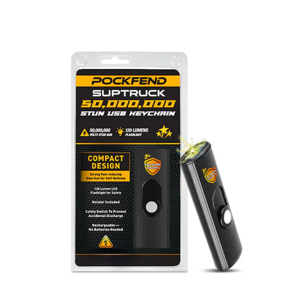 SUPTRUCK™ Pockfend 50M Volt Stun USB Keychain