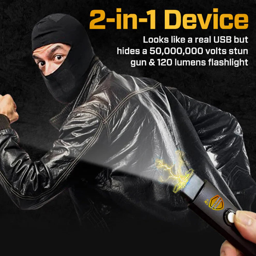 SUPTRUCK™ Pockfend 50M Volt Stun USB Keychain