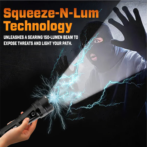 X95 Tactical Stun Flashlight