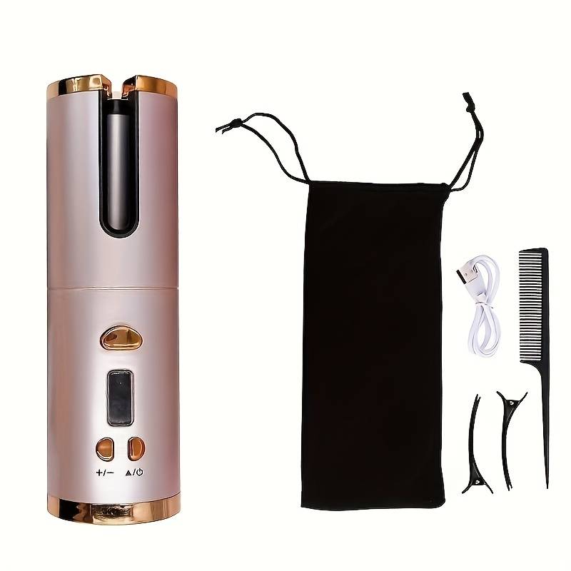USB Rechargeable Cordless Hair Curler