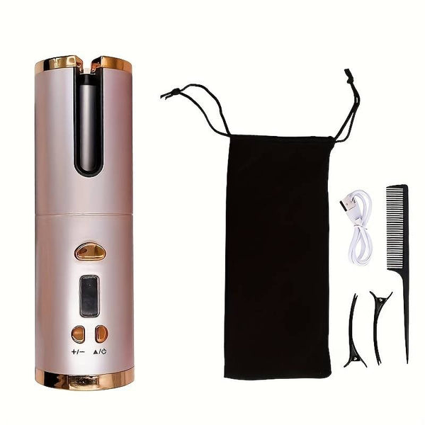 USB Rechargeable Cordless Hair Curler