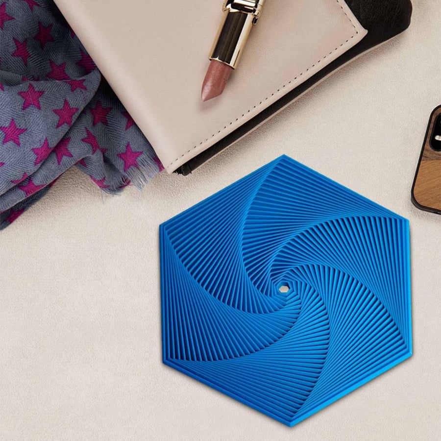 3D Printed Hexagonal Magic Spiral Tower Puzzle