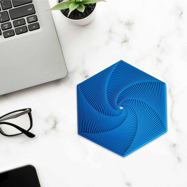 3D Printed Hexagonal Magic Spiral Tower Puzzle