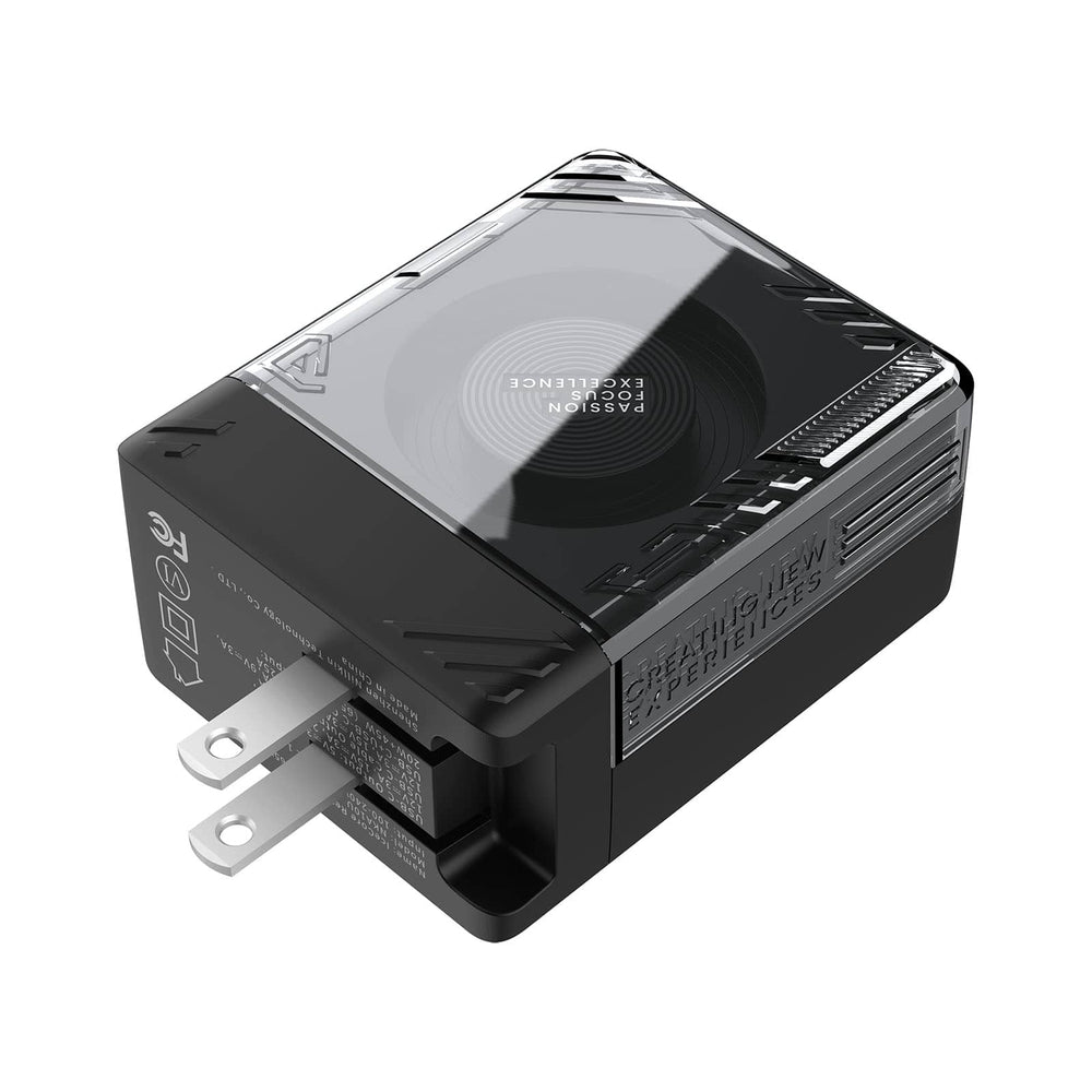 IceCore Retractable 65W GaN Charger