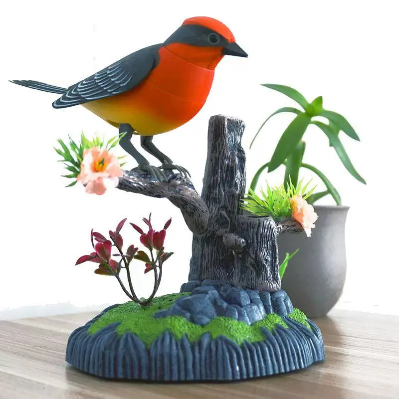 Voice-Activated Chirping Bird Interactive Toy
