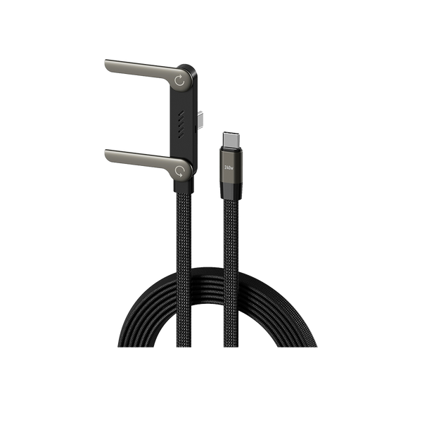 Foldable Power PhoneStand Cable