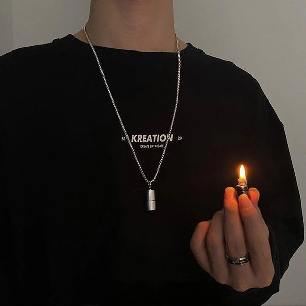 Sleek Necklace Lighter Pendant