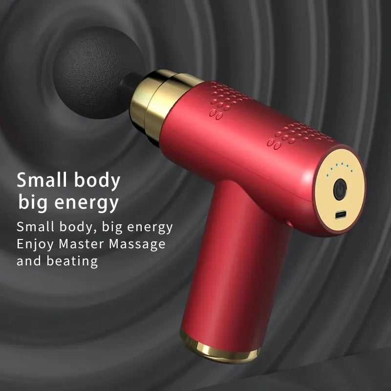 Home Portable Usb Rechargeable 6-Speed Body Massage Gun