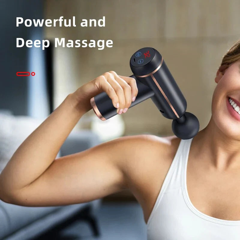 Home Portable Usb Rechargeable 6-Speed Body Massage Gun