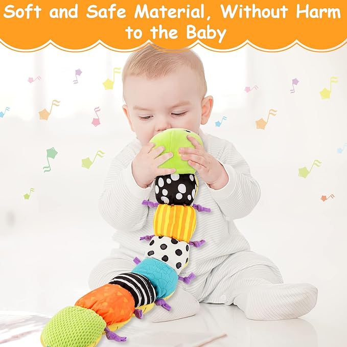 Musical Caterpillar Plush Toy