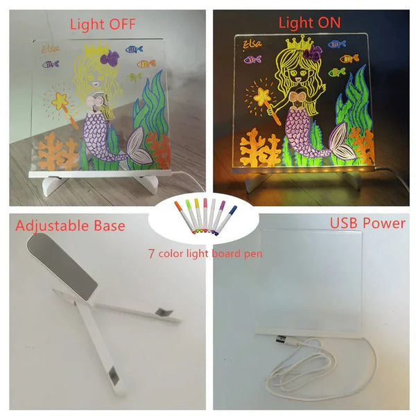 BrightBoard: Light-Up Drawing Pad