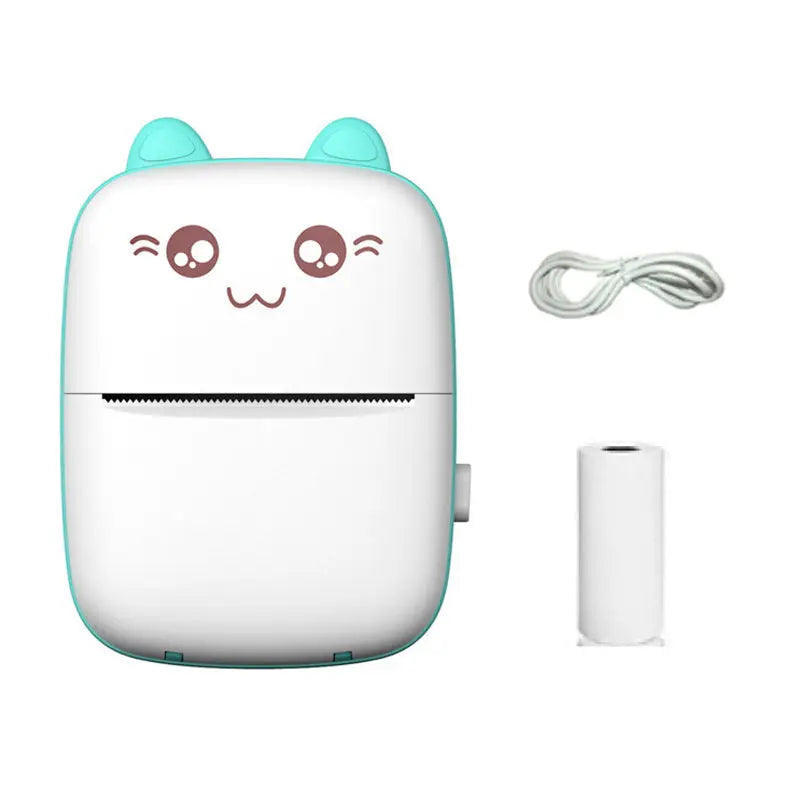Mini Wireless Thermal Printer – Bluetooth & Inkless, Pocket-Sized