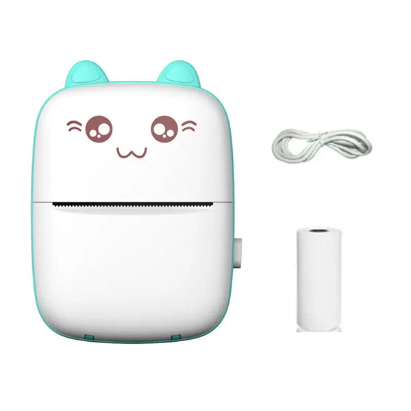 Mini Wireless Thermal Printer – Bluetooth & Inkless, Pocket-Sized