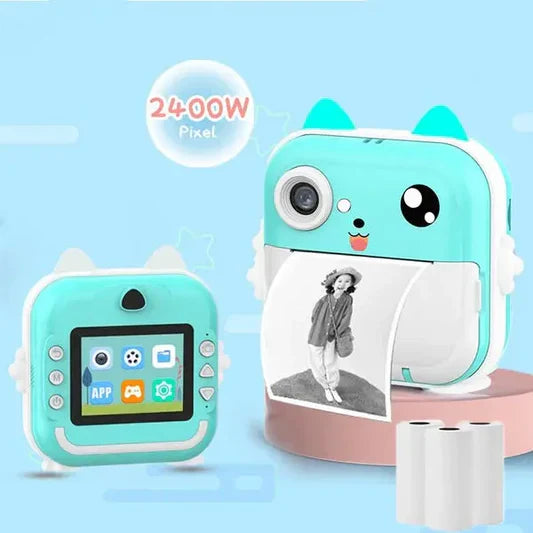 Mini Wireless Thermal Printer – Bluetooth & Inkless, Pocket-Sized